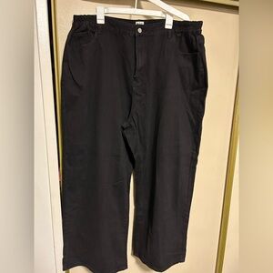 Shiny by Nature black straight leg jeans size 3xl